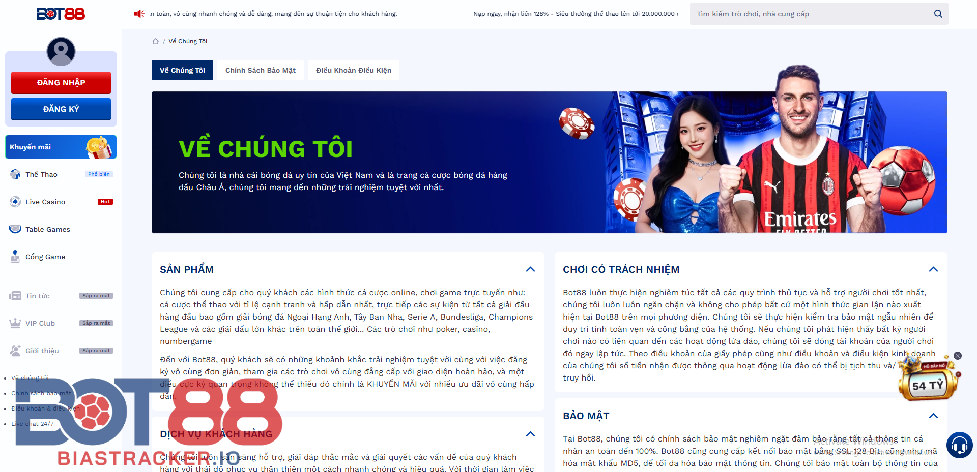 Về Chúng Tôi 1 Giới thiệu tổng quan về BOT88