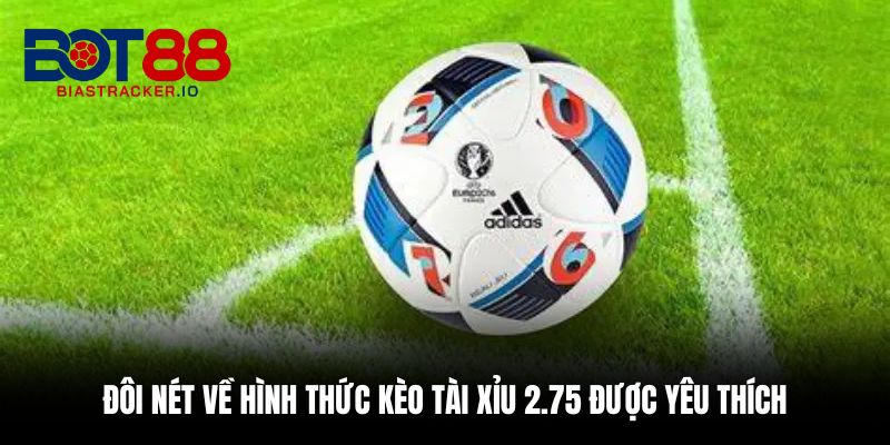  Đôi nét về hình thức kèo tài xỉu 2.75 được yêu thích